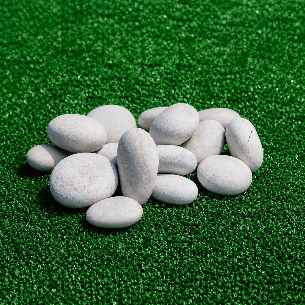 White Pebbles Stone