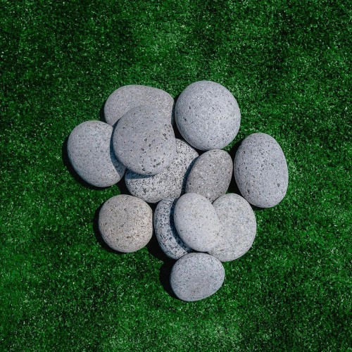 Salt & Pepper color Pebbles Stone