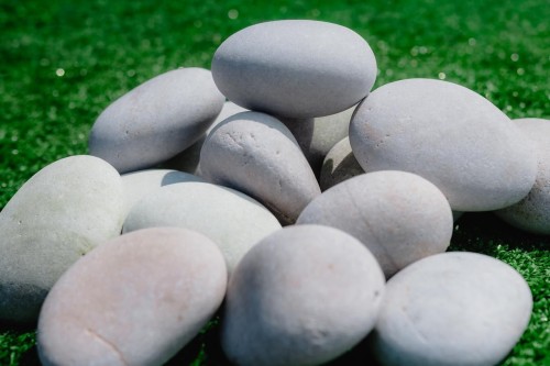White Pebbles Stone